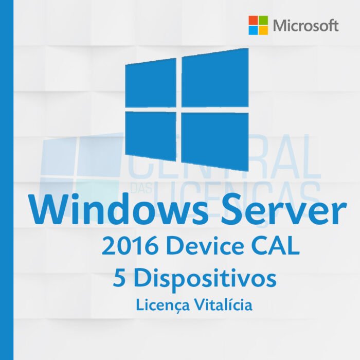 Windows Server 2016 Cal Dispositivo